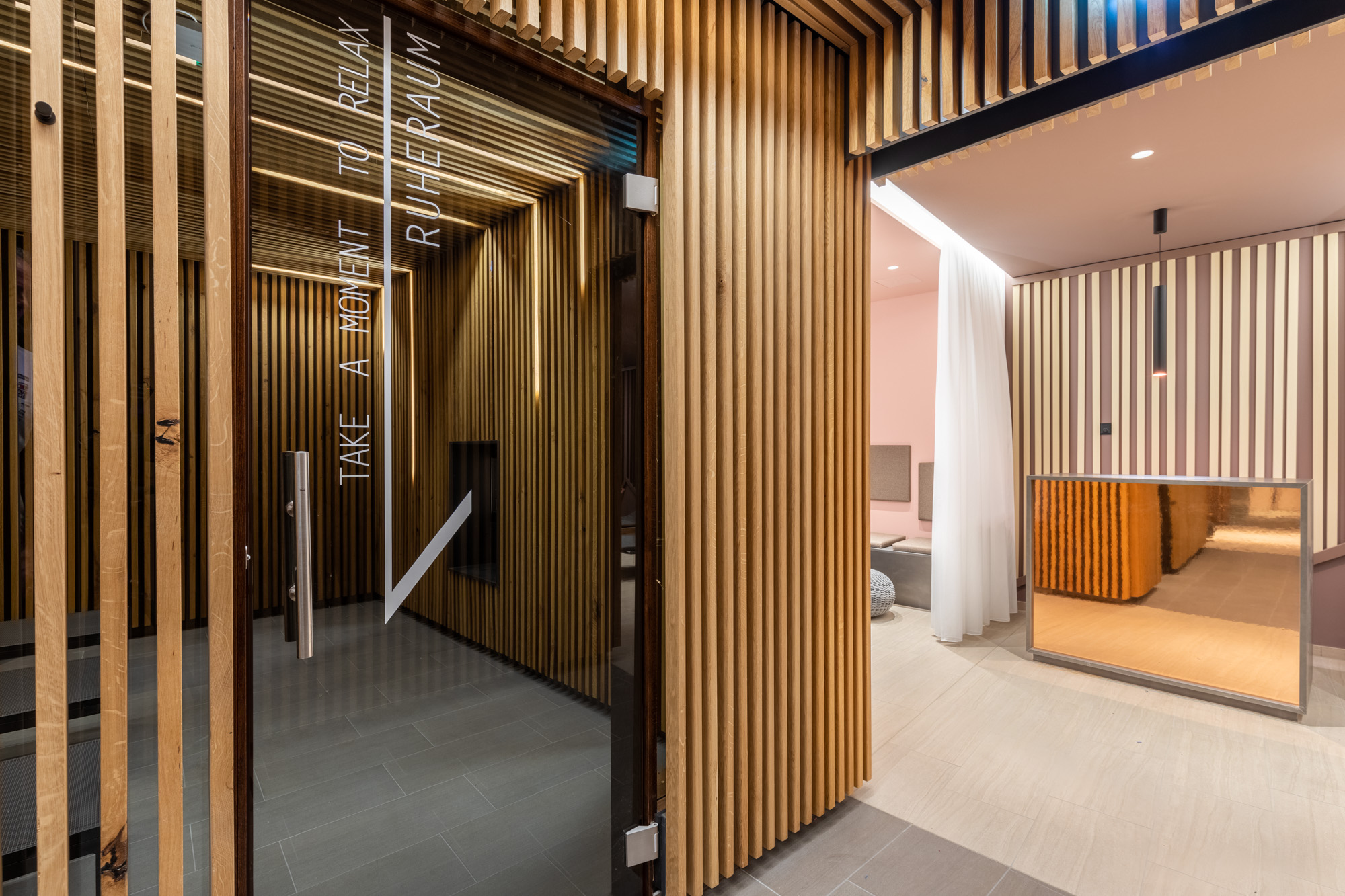 Oder doch in den Wellnessbereich?